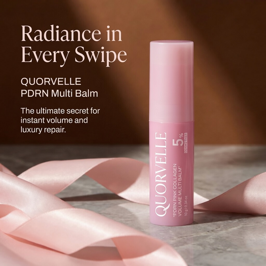 Quorvelle Pink Collagen Plumping Multi Balm – Firm, Smooth & Youthful Skin