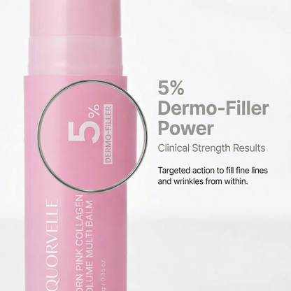Quorvelle Pink Collagen Plumping Multi Balm – Firm, Smooth & Youthful Skin