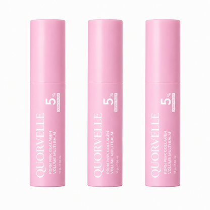 Quorvelle Pink Collagen Plumping Multi Balm – Firm, Smooth & Youthful Skin