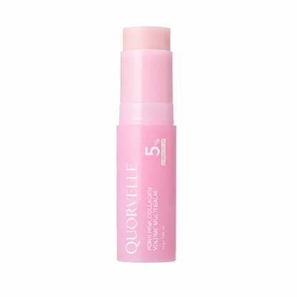 Quorvelle Pink Collagen Plumping Multi Balm – Firm, Smooth & Youthful Skin