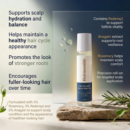 Hairmonthly® Rosemary Hair Growth Serum Roll-On